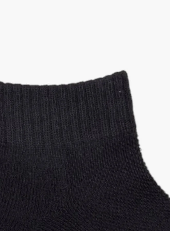 SKECHERS Ribbed Half Terry Ankle Length Socks